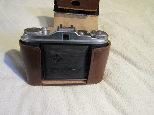 Vintage Agfa Isolette I 120 Film Folding Camera w/ Apotar 85mm F4.5 Lens. - Picture 3 of 9