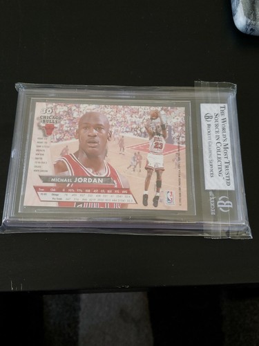 Michael Jordan 1993-94 Fleer Ultra #30 BGS 7 fast neuwertig Bulls - Bild 3 von 3