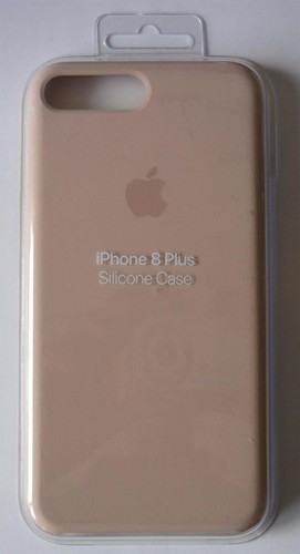 Véritable / Officiel Apple IPHONE 8 Plus/7 Plus Silicone Étui - Rose Sable - - Photo 2 sur 10