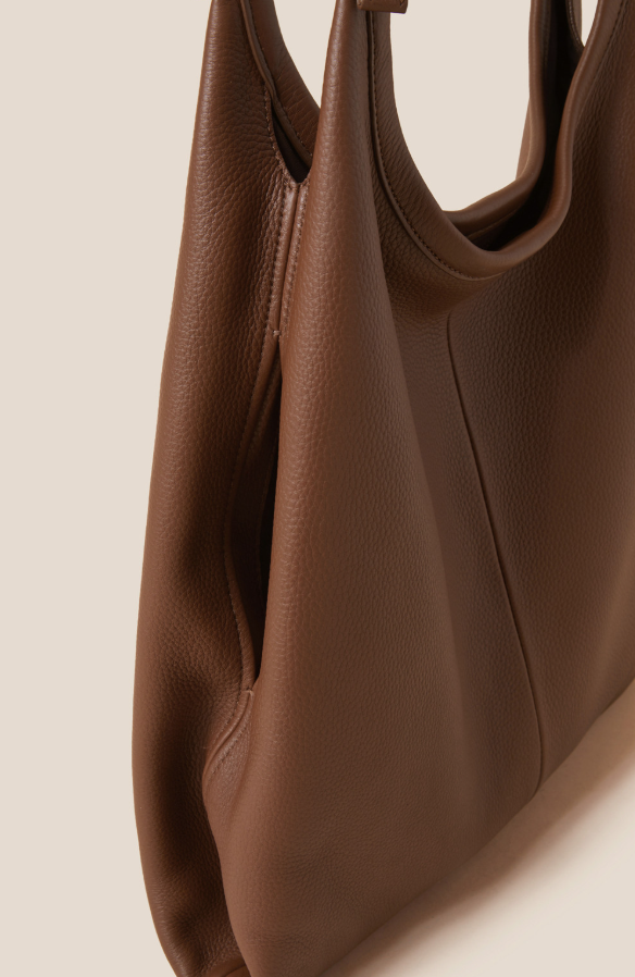 ショルダーバッグ・ポシェット COURONNE Seine Shoulder 36 Nylon_RCBSX25172BKX Couronne Seine Shoulder 36 Walnut Brown | Leather Shoulder