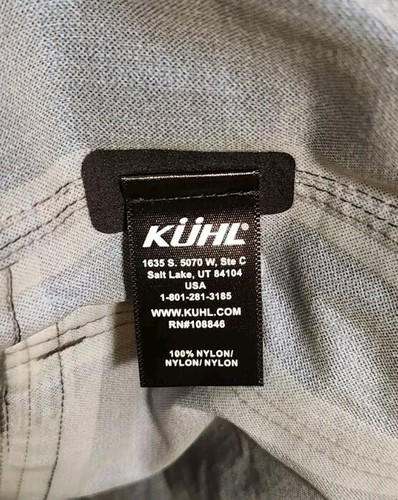 Pantalones de lluvia Kuhl Jetstream 5153 para hombre 34 x 30 negros usados en excelente estado repelentes al agua - Imagen 18 de 19