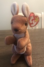 TY Beanie Baby Babies Pouch Original Pristine Mint Condition 1996 Kangaroo