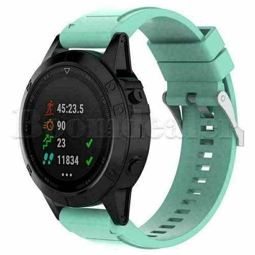 Correa de muñeca de silicona de 26 mm para reloj GPS zafiro Garmin Fenix 5X Fenix 3 HR - Imagen 18 de 22
