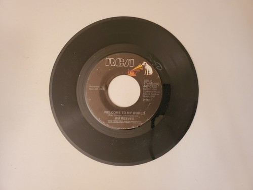 Jim Reeves - I Guess I'm Crazy / Welcome to My World (Vinyl Record) - Picture 2 of 2