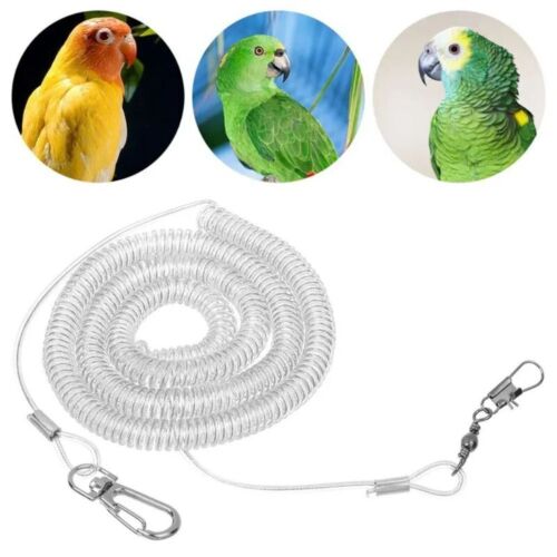 Ultra-light Bird Leash Anti-bite Parrot Harness Parrot Training Rope  Outdoor - Afbeelding 1 van 10