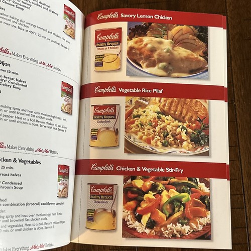 VTG Campbell's Soup Cookbooks Lot of 4 Great Recipes Quick Meals 70s - 90s - Picture 17 of 22
