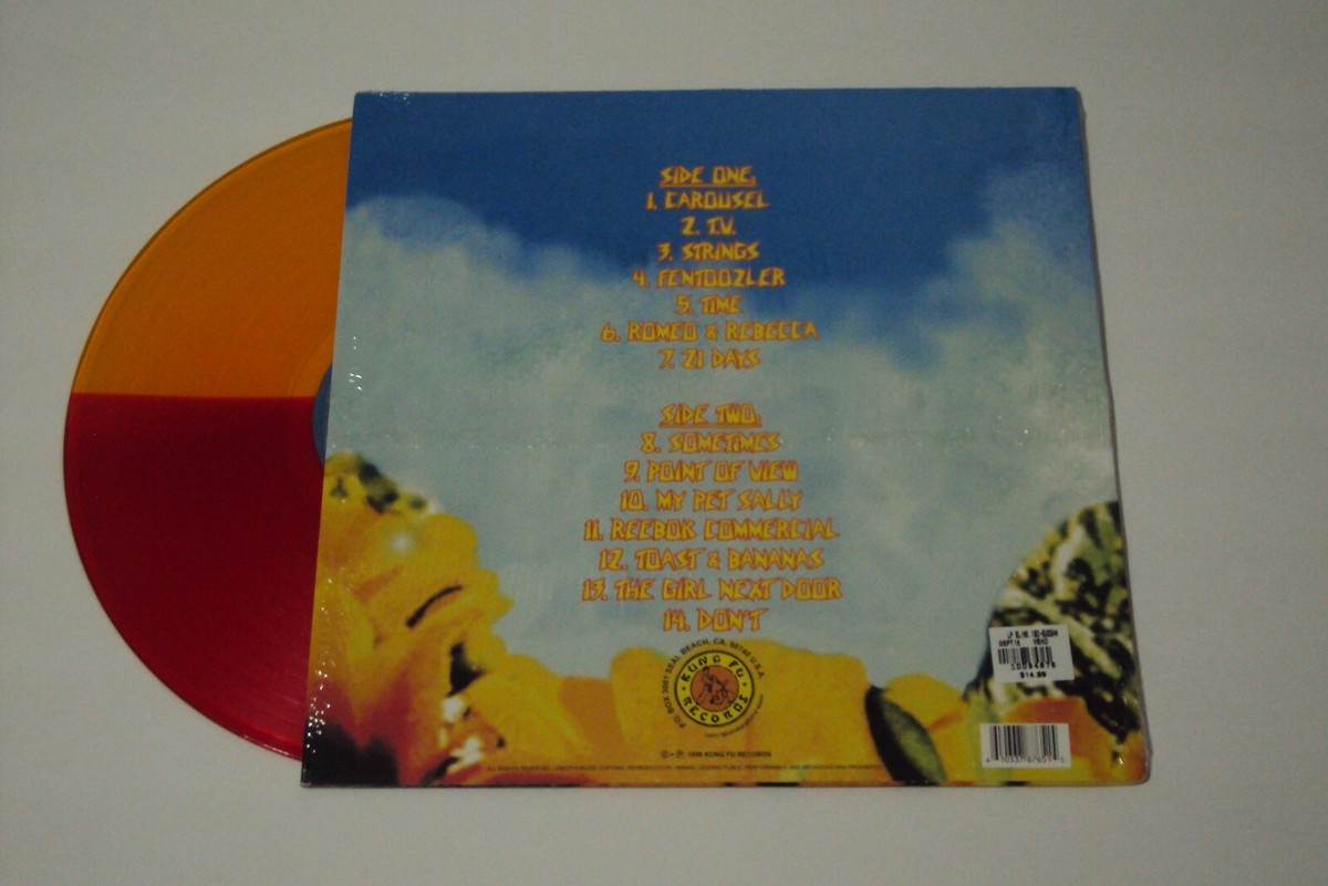 Blink 182 BUDDHA Vinyl - Red and Yellow SPLIT - New/Sealed