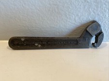 Vtg J.H Williams Co. Adjustable 3/4" to 2" Spanner Hook Wrench MADE IN USA