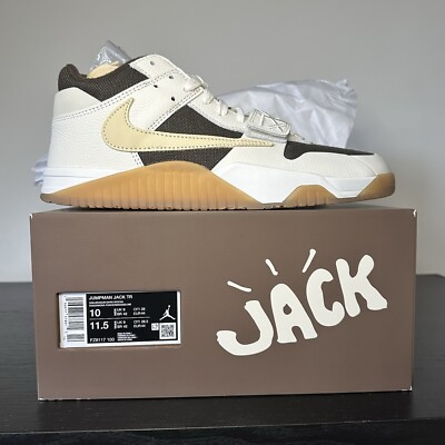 Nike Jordan x Travis Scott Jumpman Jack TR 'Sail' - UK 9 ✓ OG ALL
