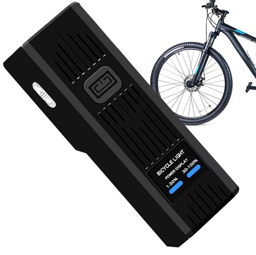 Rechargeable LED Bike Headlight Waterproof 3 Modes with Horn for Night Riding - Picture 3 of 8