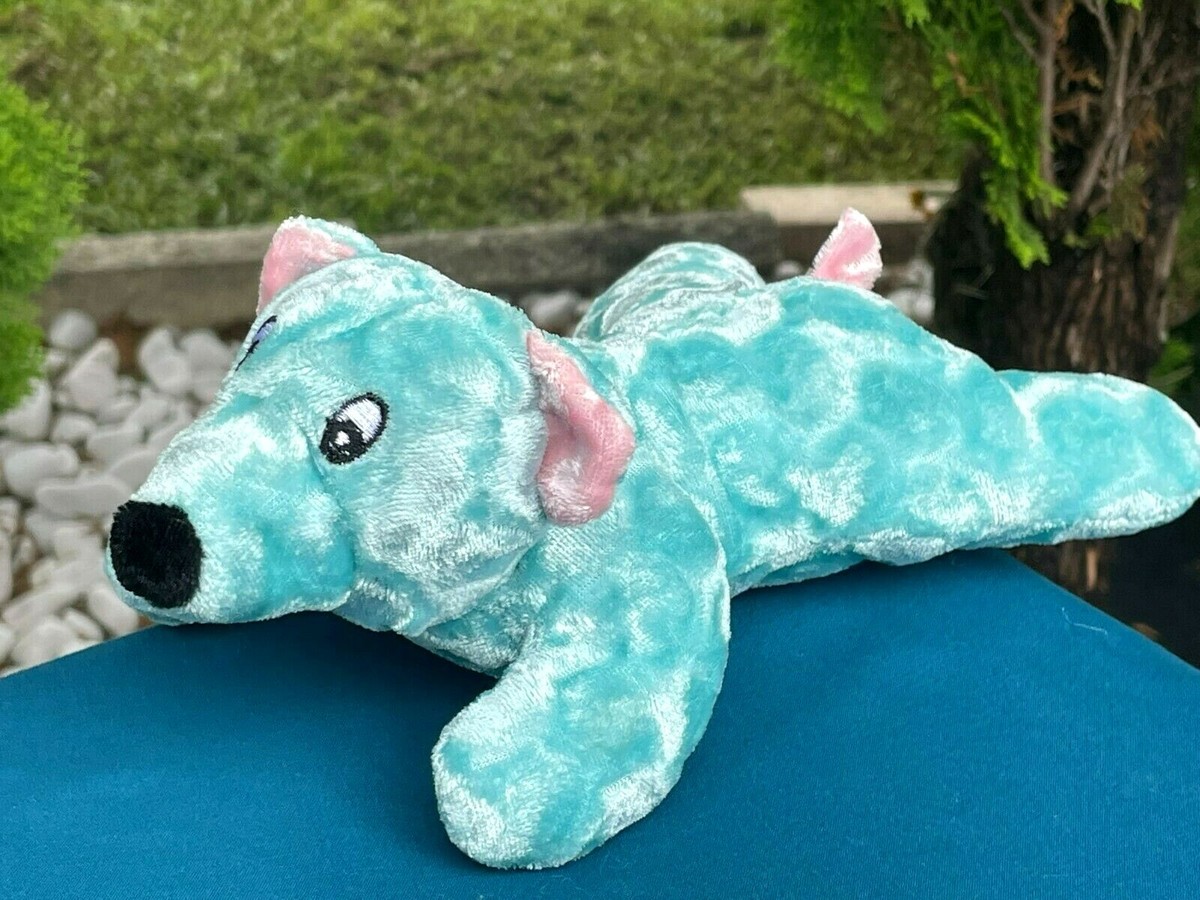 RARE National Prize Toys Turquoise Pink Teddy bear 9