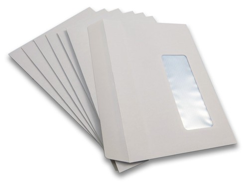 2000 C6/A6 FENSTER WEISS SELBSTVERSIEGELUNG UMSCHLÄGE 114x162mm 90gsm *24STUNDEN LIEFERUNG* - Bild 6 von 6