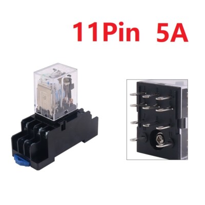 Intermediate Relay For CHINT JZX-22F/3Z DC AC 5A 11pin 12V 24V 36V 110V 220V