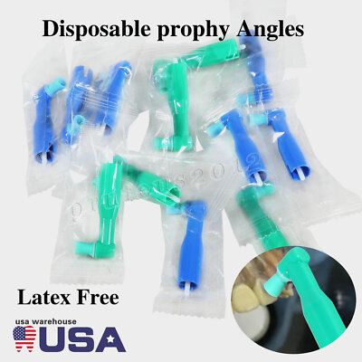 100/500 pcs Dental Disposable Prophy Angles Top Quality Money back guarantee!