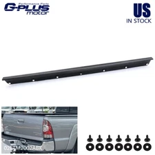 Fit For Toyota Tacoma 2005-2015 Tailgate Cover Molding Top Cap Protector ABS