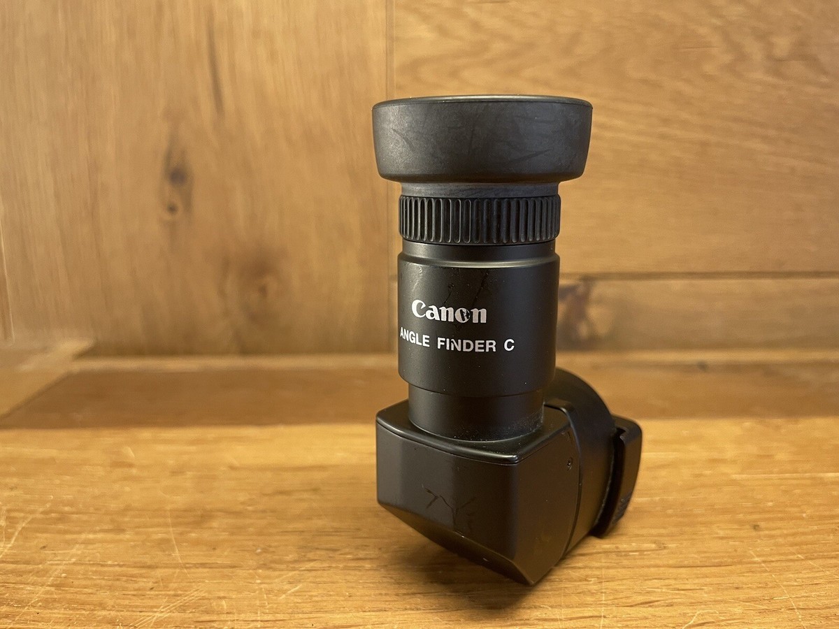 Near Mint ++* Canon Angle Finder C w/ Ec-C Adapter From