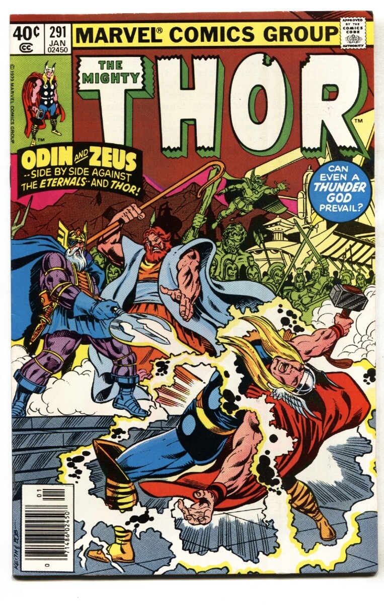 アメコミ BIG 1st COLOR Thor #291 1979 Bronze-Age comic book Marvel VF/NM | eBay