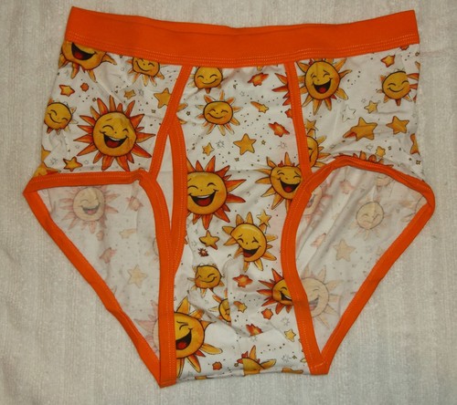 Men's Pattern / Cartoon / Colored Waistband Adult Briefs Underwear S, M, L, XL - Picture 141 of 160