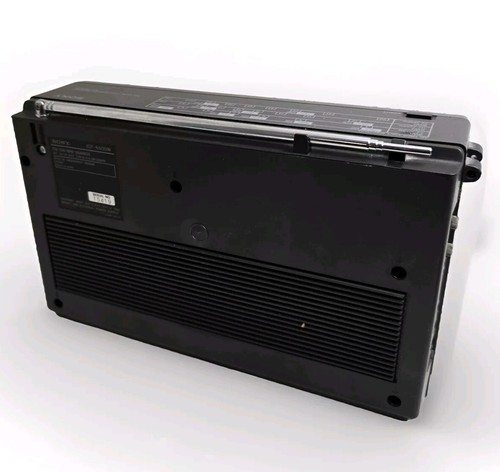 Sony ICF-6500W FM Shortwave SW MW 5-pasmowy odbiornik radiowy Włącza, bez dźwięku. - Zdjęcie 4 z 13