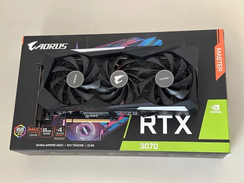 AORUS GEFORCE RTX 3070 Master 8gb GDDR6 GPU