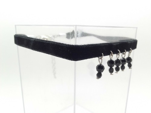 Choker Stoff Choker zierliche Choker Halskette für Frauen Choker Halsband 820180 - Picture 2 of 3