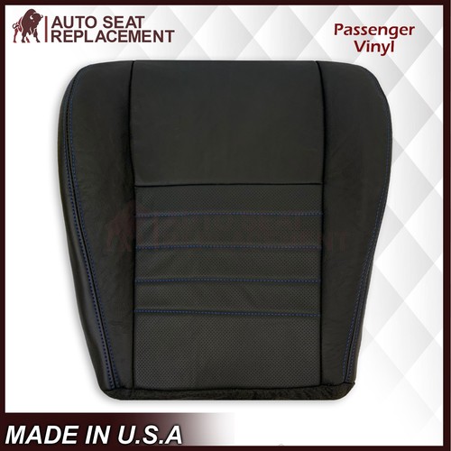 Mustang GT 1999 2000 2001 2003 04 cupé convertible cubiertas de asiento de vinilo negras - Imagen 18 de 19