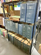 1930s+ Large 19 Volume Book Set "Perpetual Trouble Shooter's Manual" Electronics