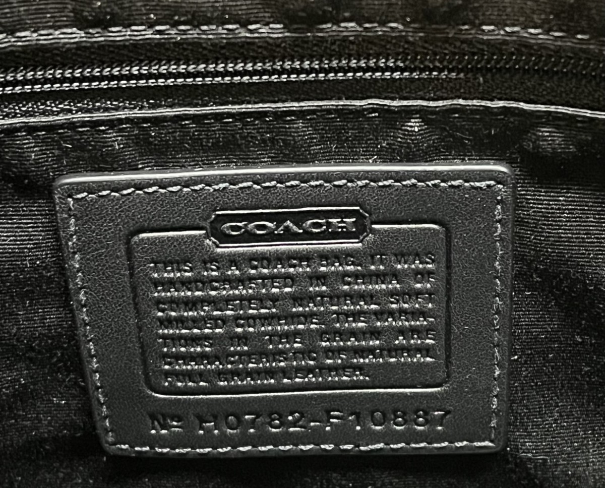 Coach F10887 CHELSEA LEATHER ZIP SATCHEL MSRP $358.00 | eBay