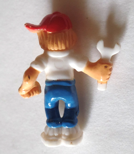 Vintage 1990's B.B.T. MIGHTY MAX Miniature Action Figure (a) - Picture 4 of 4