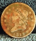 Photo of a 1811-P Large Cent from an eBay listing that sold on Jul 19, 2026