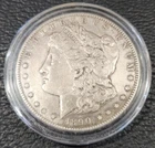 1890 CC Morgan Silver Dollar!! Carson City Mint! XF Details! 90% Silver