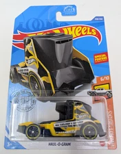 Hot Wheels HW Hot Trucks Haul-O-Gram 238/250 Special Feature Yellow/Black GHC38