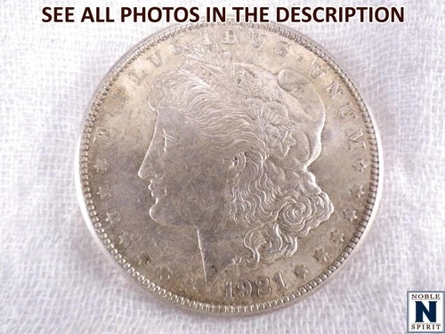 NobleSpirit } 1921 S Morgan Silver Dollar XF Extremely Fine