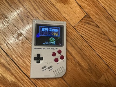 Retroflag GPI Case with Raspberry Pi Zero 2 W and 16GB MicroSD Card RetroPi