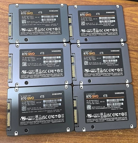 Samsung 870 EVO 4TB V-NAND SSD SATA3 2,5" MZ-77E4T0BW Read-560MB/s Write-530MB/s - Picture 2 of 4