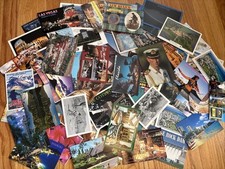 Lot Of Vintage Postcards Travel Souvenir Ephemera Craft Supplies Junk Journal