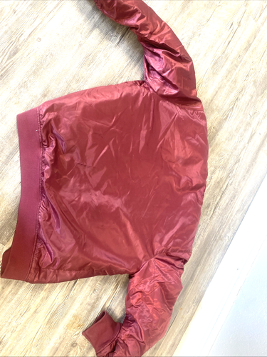 STAPLE Pigeon Men's Burgandy Embroidered Varsity Jacket Size XL NEW Streetwear - Picture 11 of 13