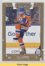 2017-18 Upper Deck Compendium Gold Mark Letestu #106 READ i8h