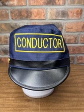 Conductor Costume Hat Military Band Train Nicky Bigs Novelties Medium/Large