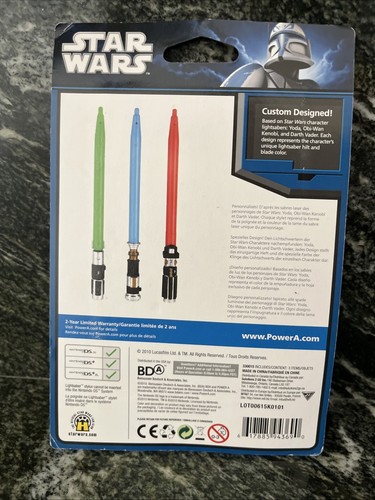 Nintendo DS Lightsabre Stylus 3 Pack Star Wars Limited Edition - Picture 2 of 3