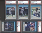 1992 Star Ken Griffey Jr Baseball 5 CARD GROUP - KEN GRIFFEY JR. - ALL PSA 8 HOF
