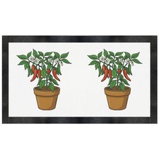 Futtermatte für Haustiere 'Pfefferpflanze im Topf' (PM00036830)