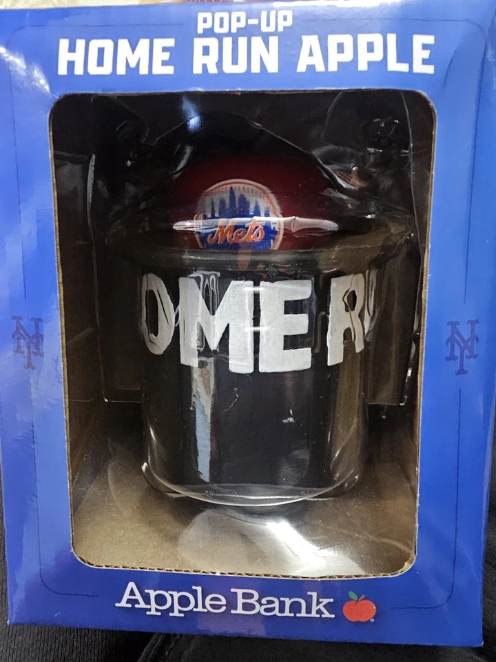 New York Mets 2025 Pop Up Home Run Apple SGA 19/09/25 EN MANO Foto 4 de 4