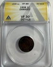 1906 Indian Head One Cent - ANACS VF 30 Details