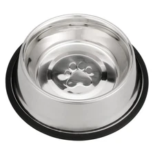 Neater Pet Brands - Stainless Steel No-Skid & Non-Tip Dog Bowl for Food or Wa...