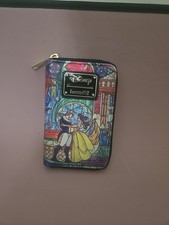 Loungefly Disney Princess Castle Series Belle Faux Leather Wallet - New
