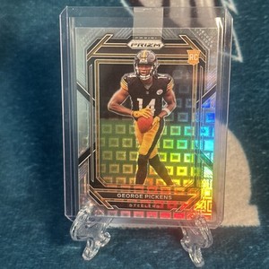 2022 Panini Prizm - Rookies George Pickens #329 Pandora Prizm /400 (RC) Steelers