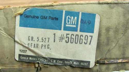 NOS GM 560697 Rear End Gear Package 1975-1990's
