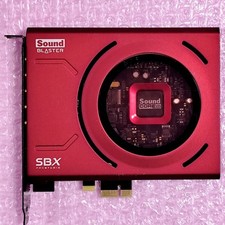 Creative Sound Blaster Z SB1500 PCI-Express Sound Card Used Tested Audio Card