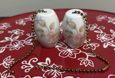 Vintage Ceramic Orange Peach Pink Floral Bran...